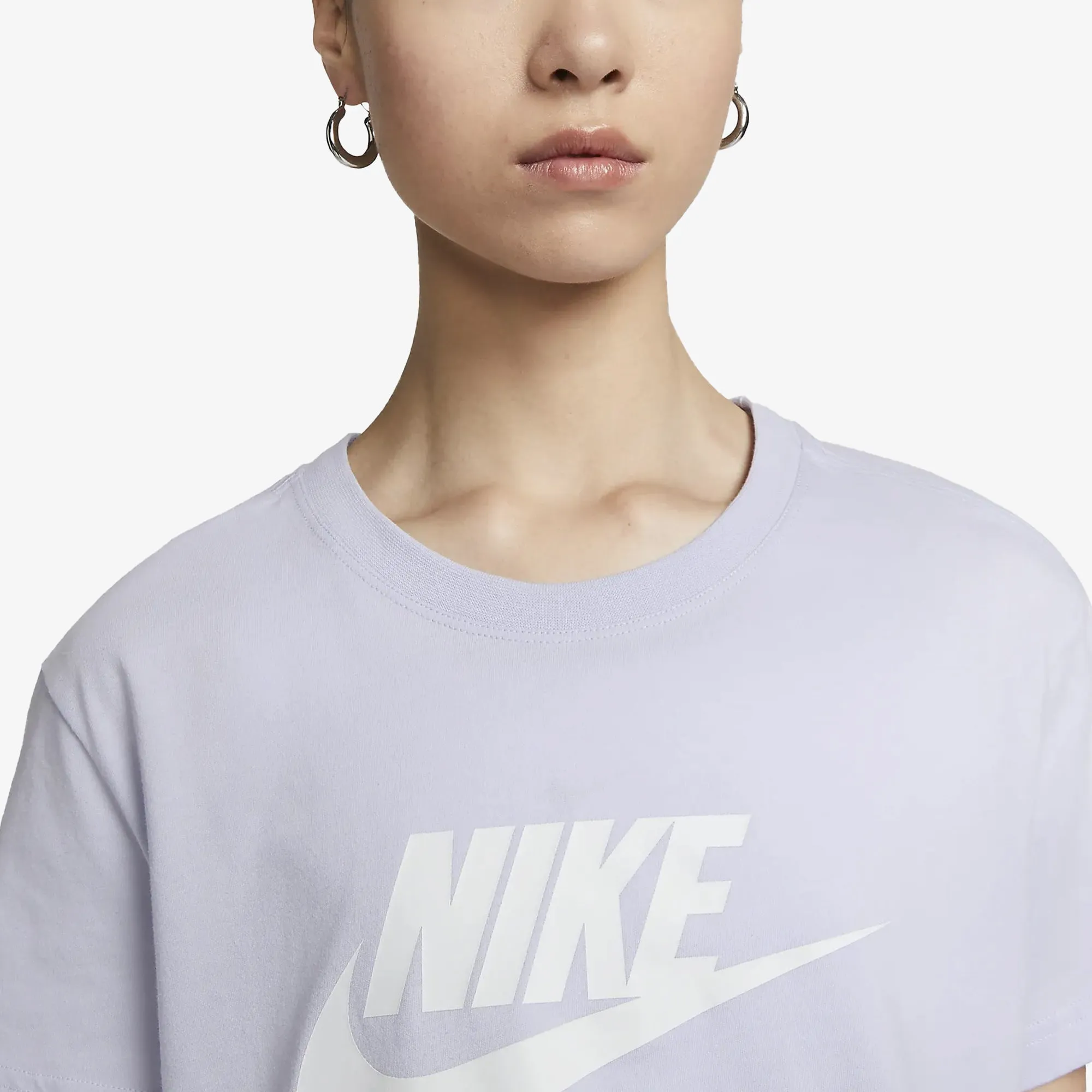 Nike | WMN'S CROPPED  { OXYGEN PURPLE/WHITE