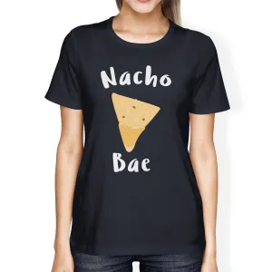 Nocho Bae Women's Navy T-shirt Cute Graphic Shirt Fun Gift Ideas