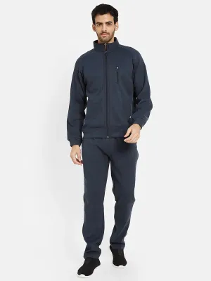 Octave Men Fleece Mid Rise Tracksuits