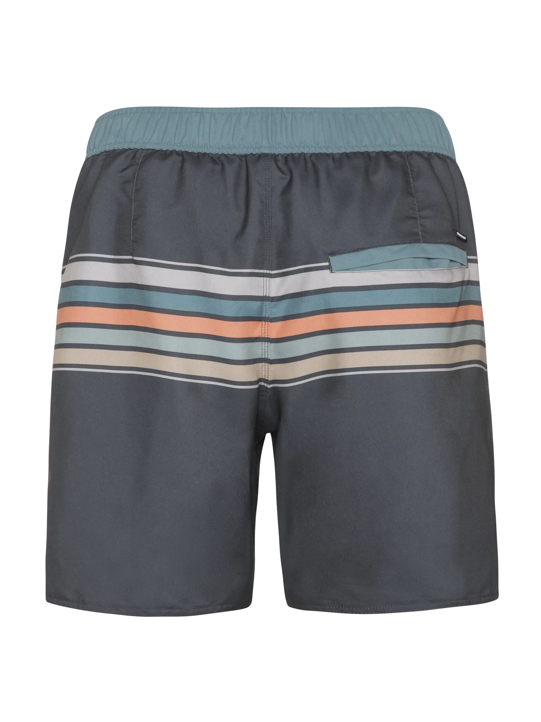 Protest PRTKALFORD Men's Striped Swim Short - Hunter Green