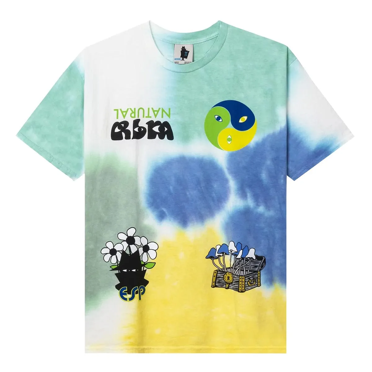 PSYCHIC PLANT TIE DYE S/S SHIRT