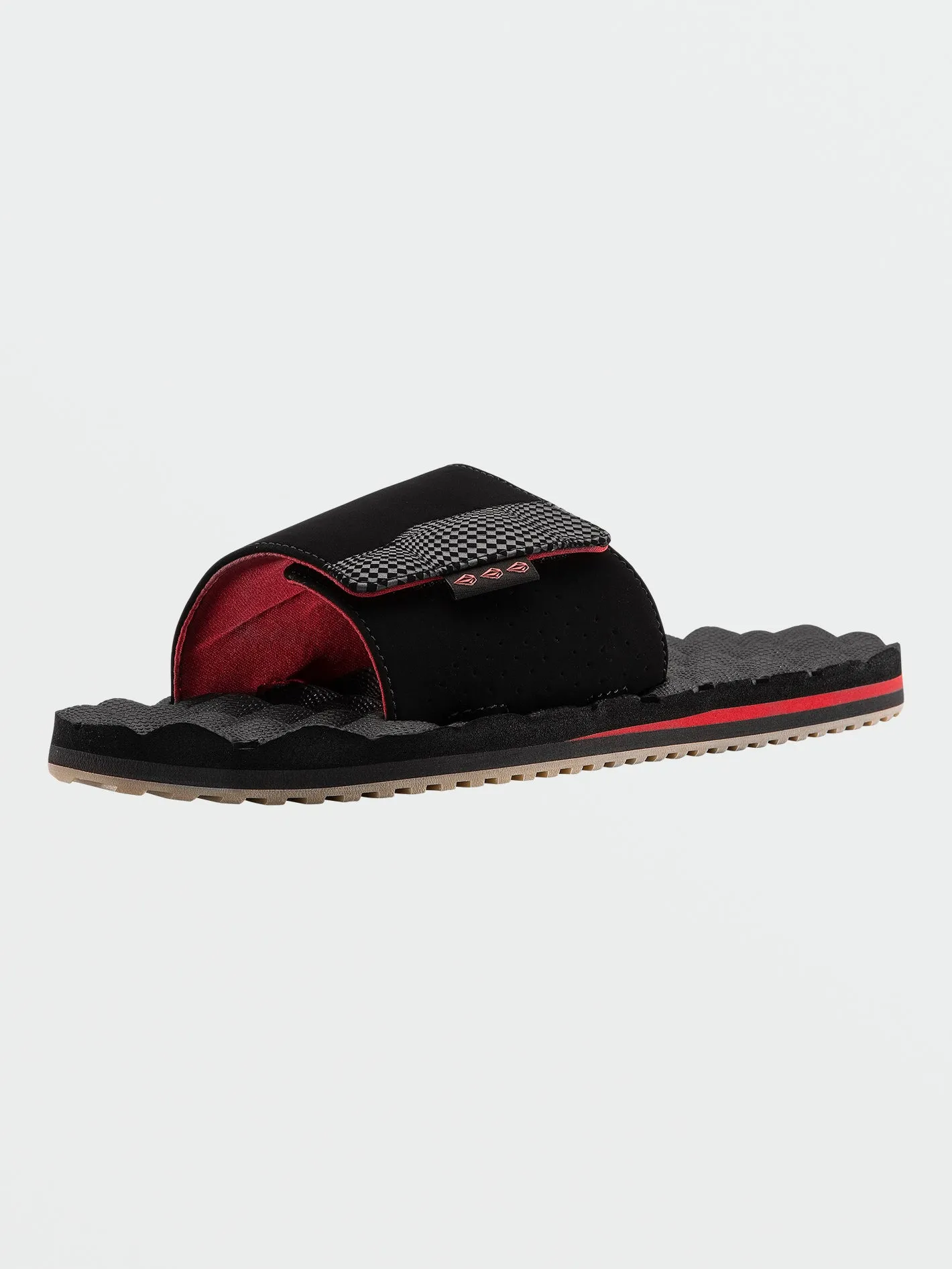 Recliner Slide Sandals - RIBBON RED