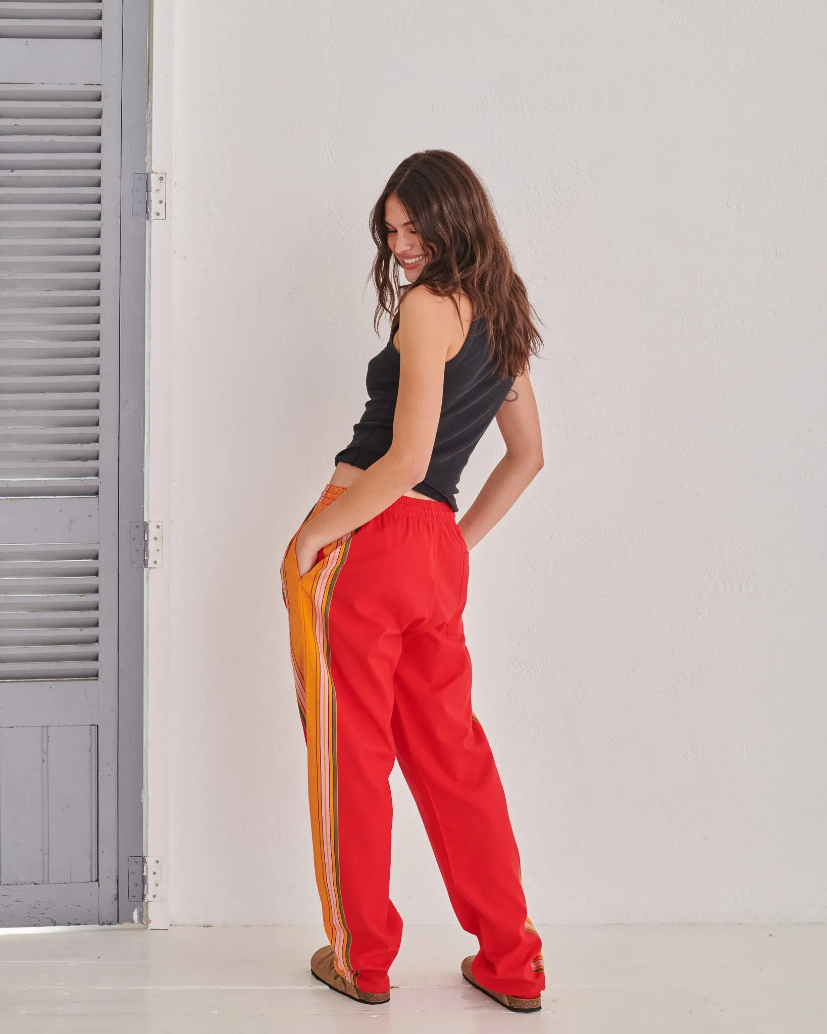 Red Classic Lounge Pants