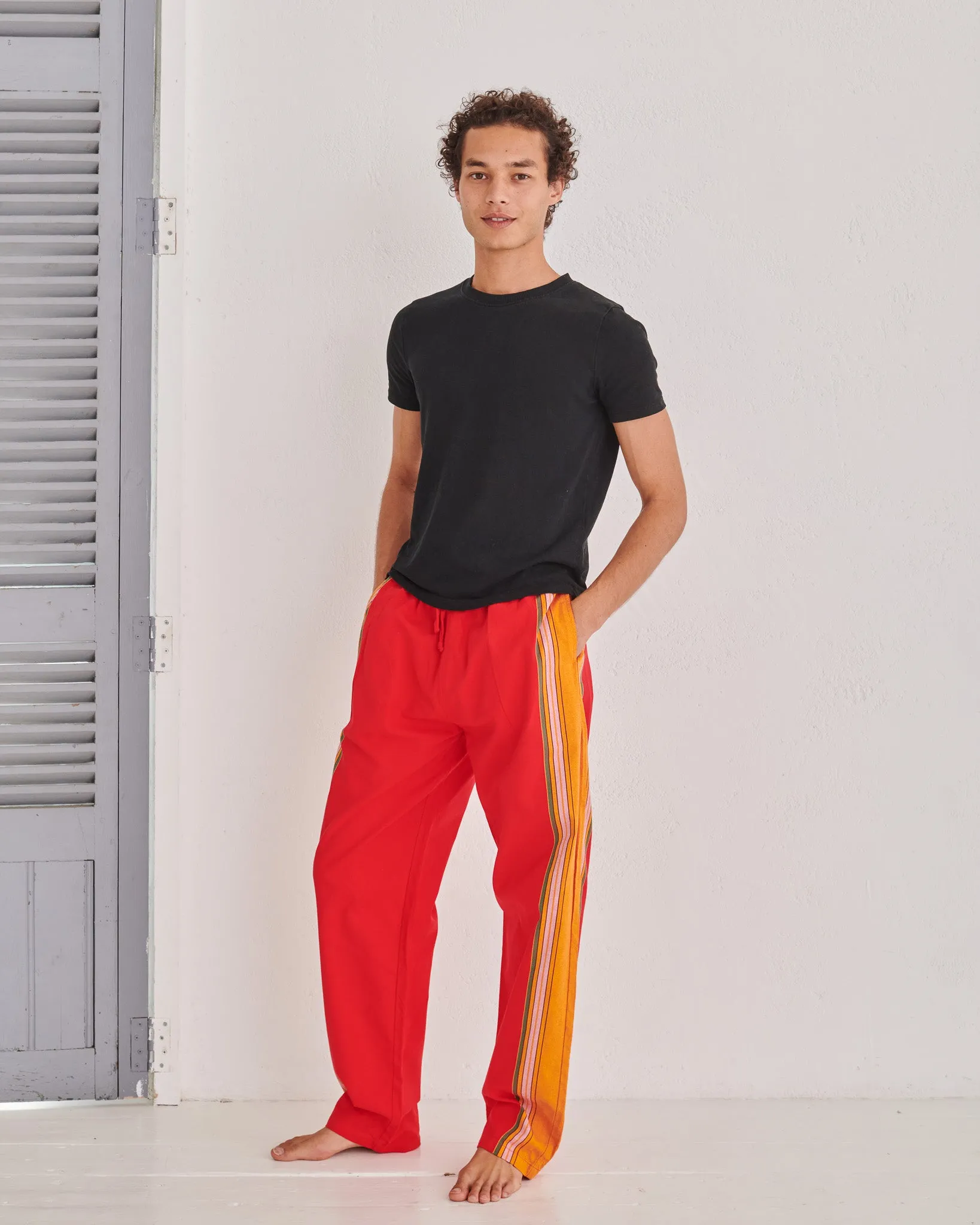 Red Classic Lounge Pants