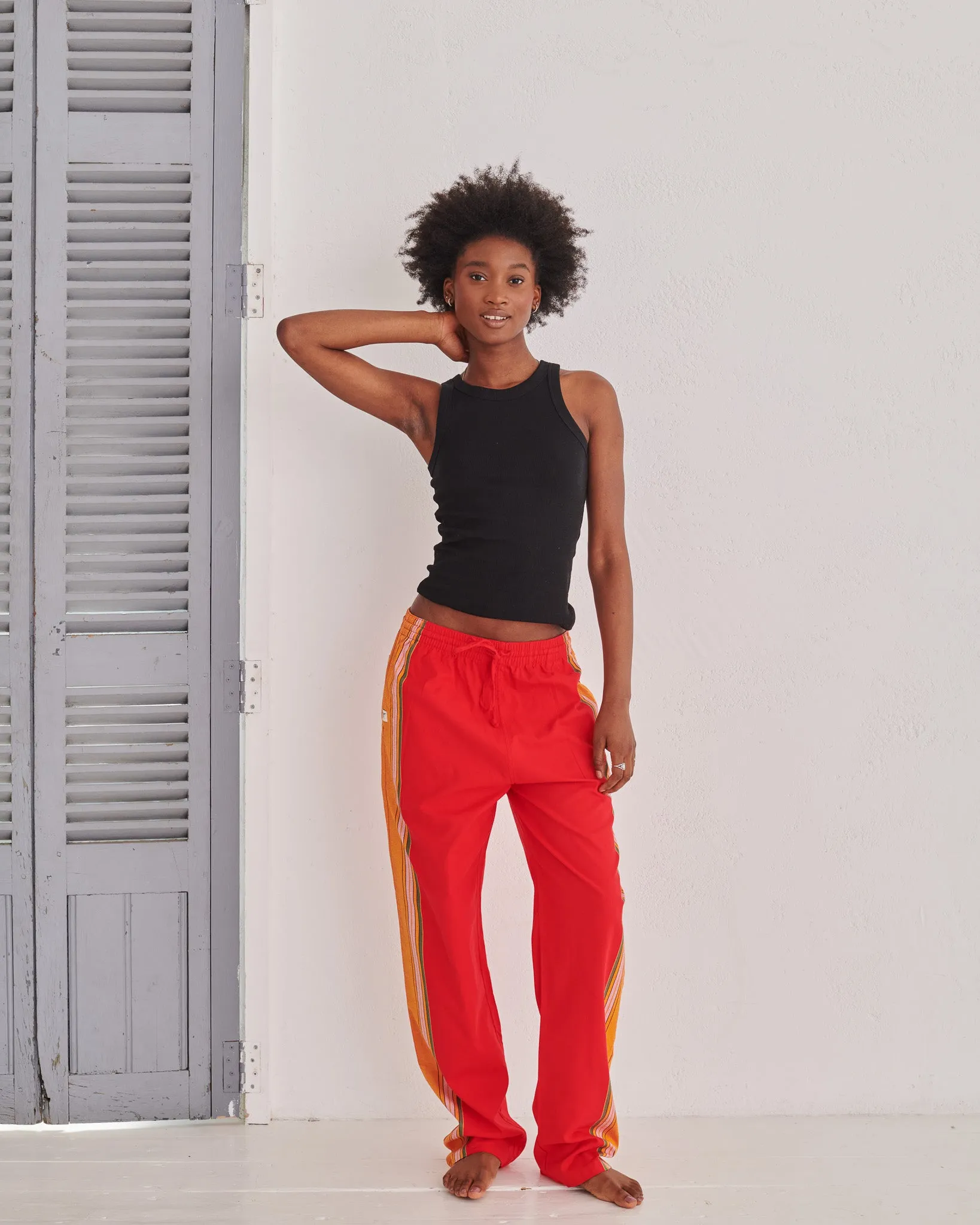 Red Classic Lounge Pants