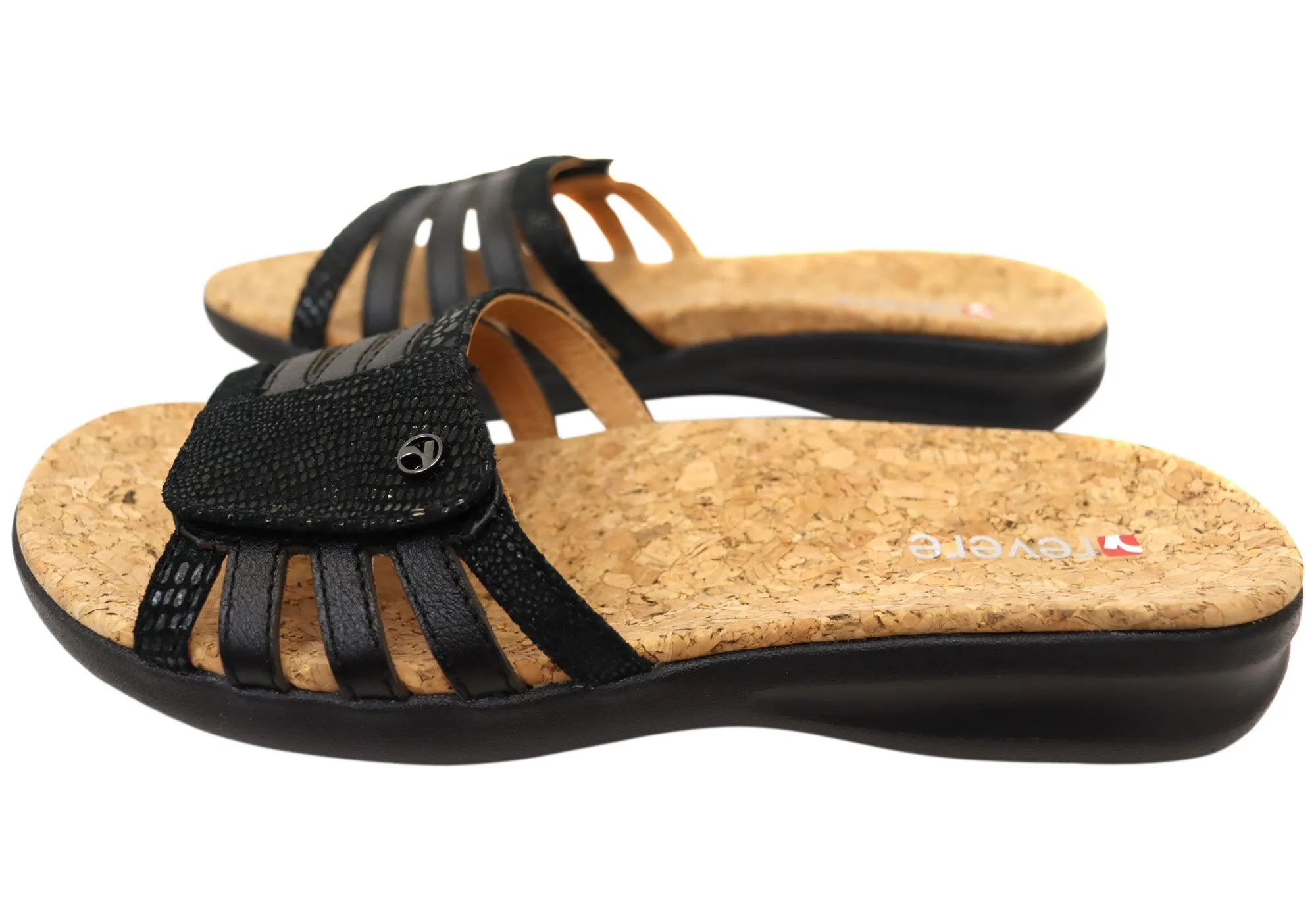 Revere Peru Womens Comfortable Supportive Slides Sandals