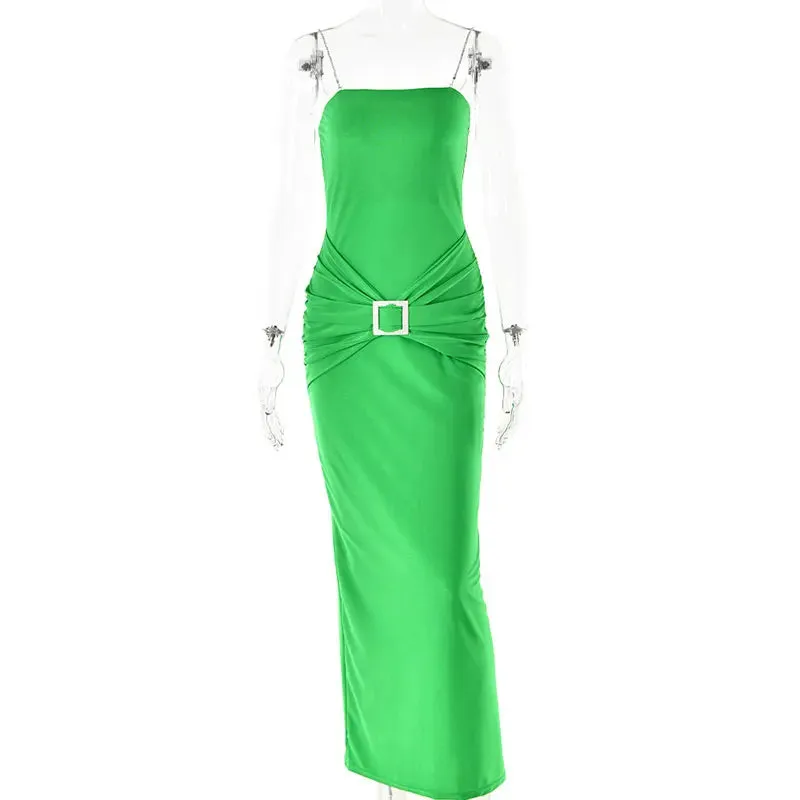 Sheath Maxi Dress Gown for Award Ceremonies