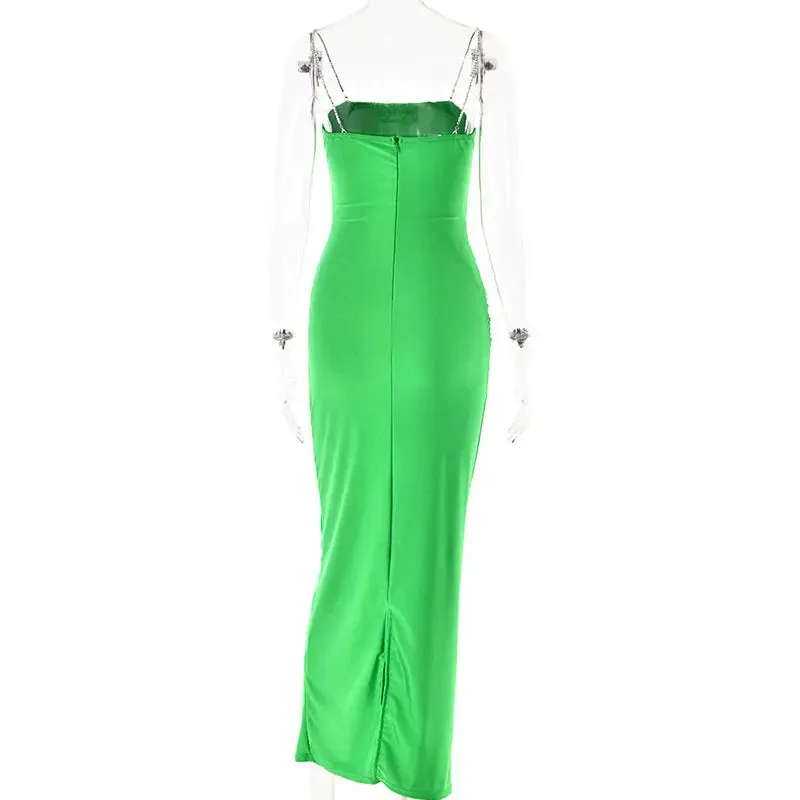 Sheath Maxi Dress Gown for Award Ceremonies