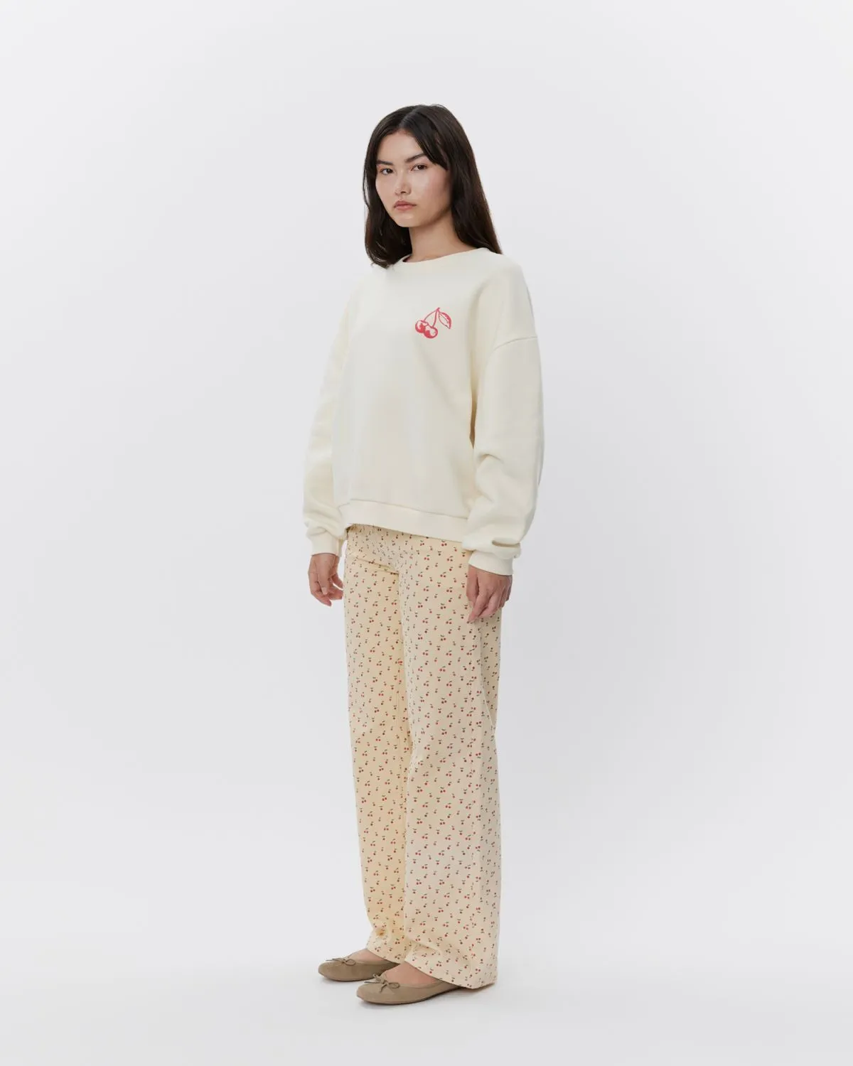 SIENNASW TROUSERS - Antique White