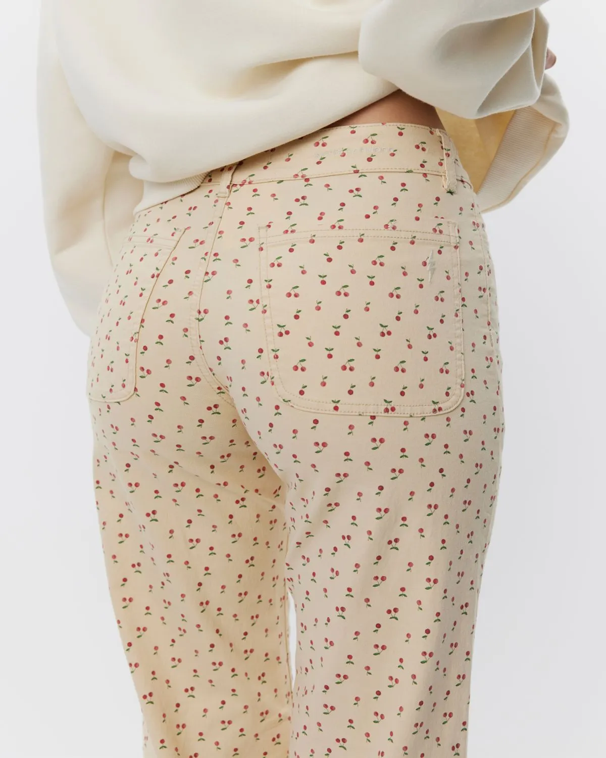 SIENNASW TROUSERS - Antique White