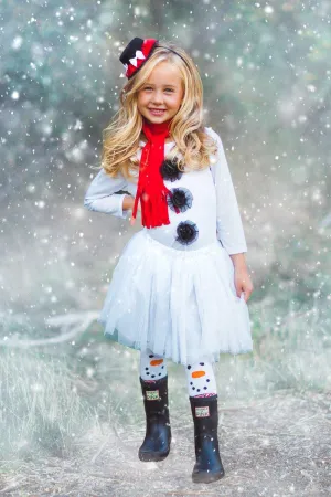 Snowman Costume - 4 Piece Set