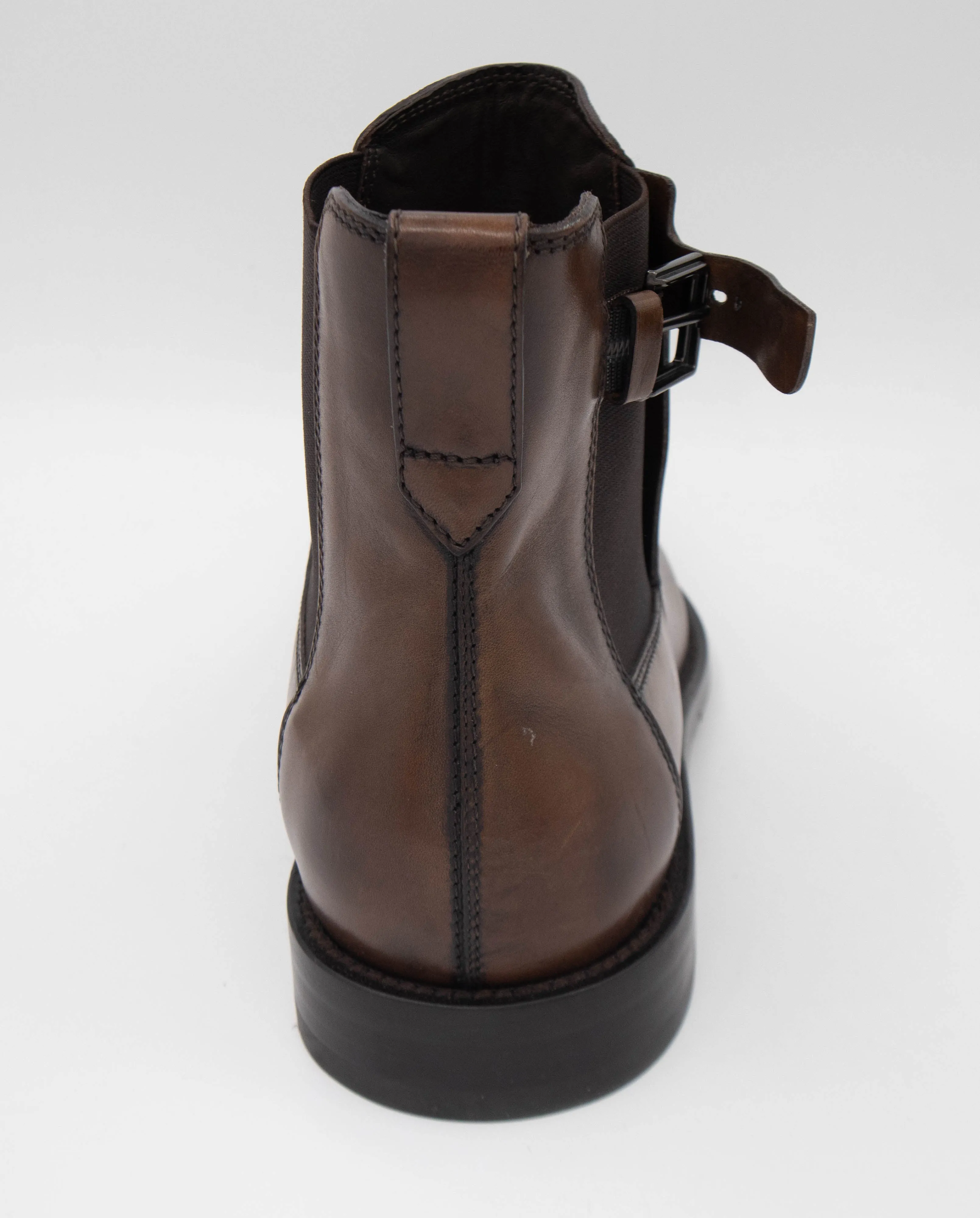 Tods Mens Leather Chelsea Boots in Brown