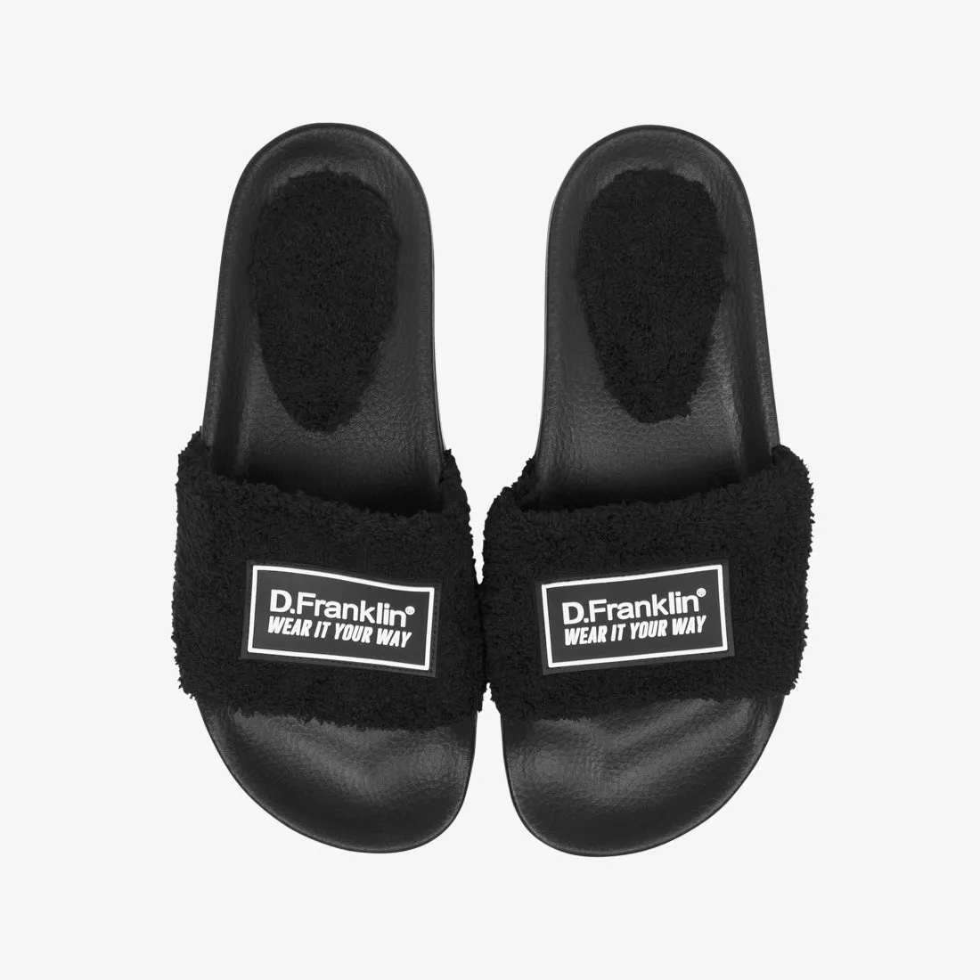 Towel Slides Black