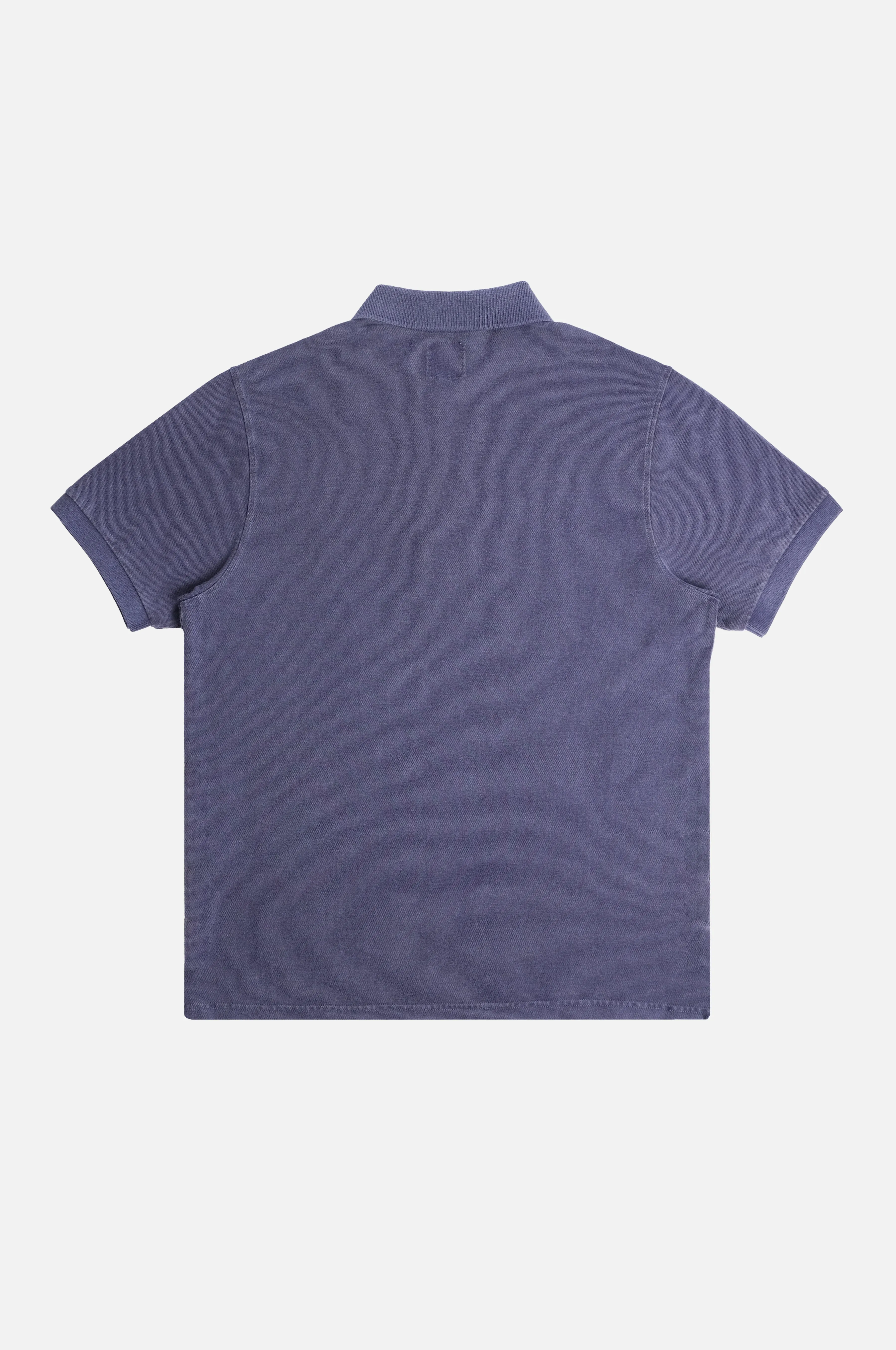 Trendsplant Organic Pigment Dyed Polo Shirt Beacon Blue