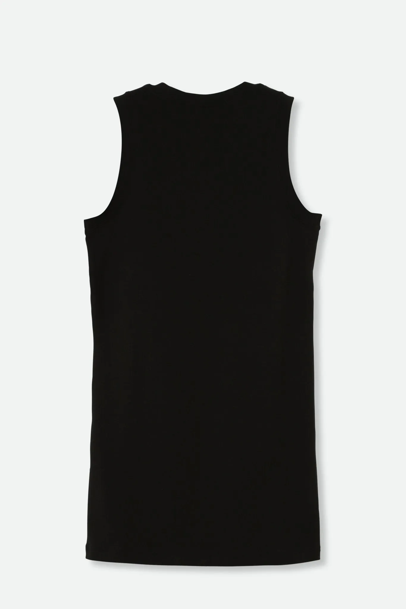 TUNIC LENGTH MUSCLE TANK IN PIMA COTTON STRETCH