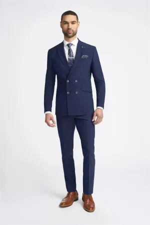 Victorious Double Breasted Navy Two Piece Suit