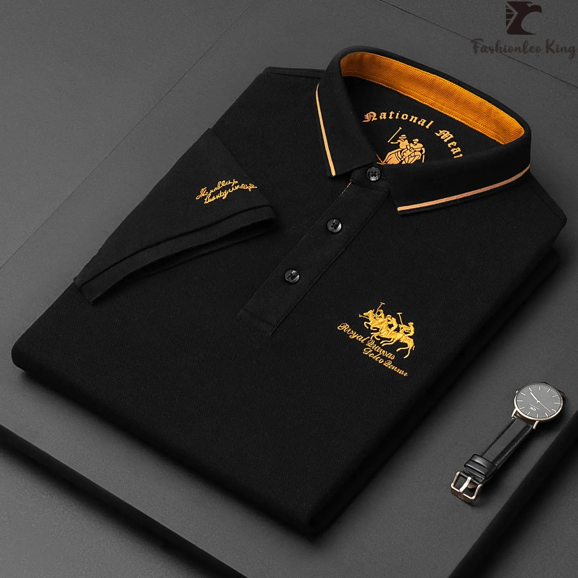 Walter™ | Luxe Muscle-Fit Polo