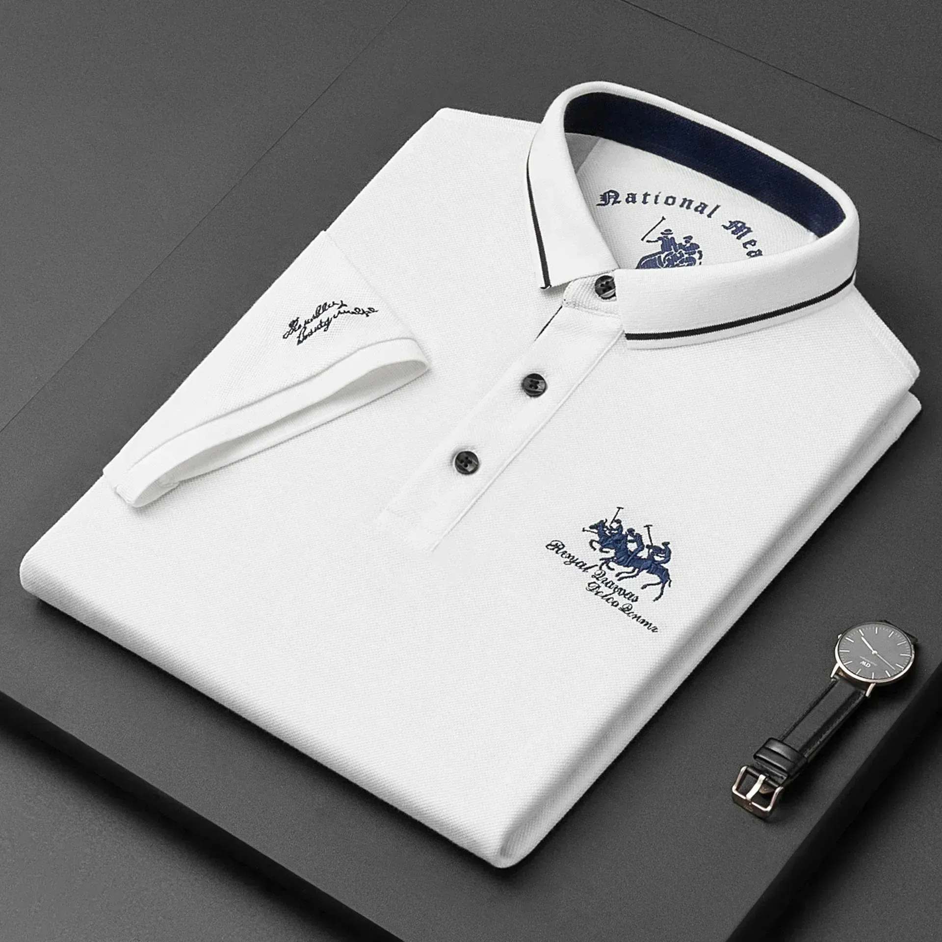 Walter™ | Luxe Muscle-Fit Polo