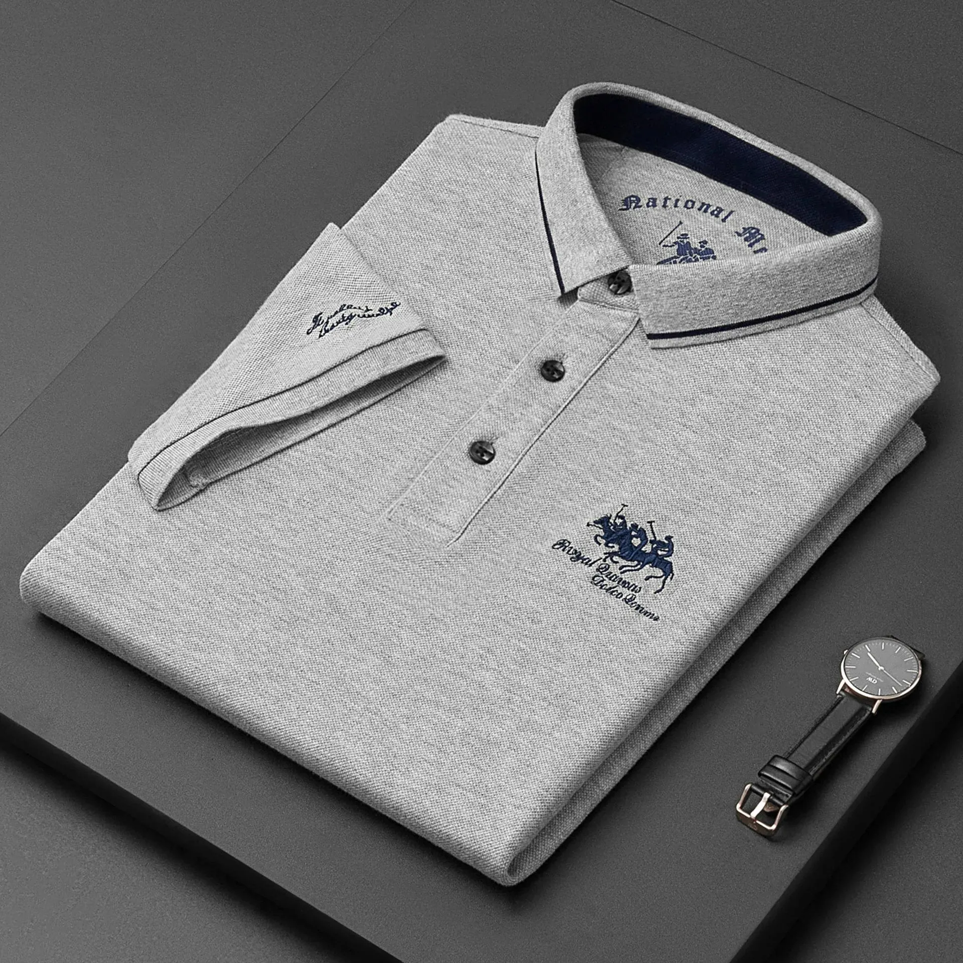 Walter™ | Luxe Muscle-Fit Polo