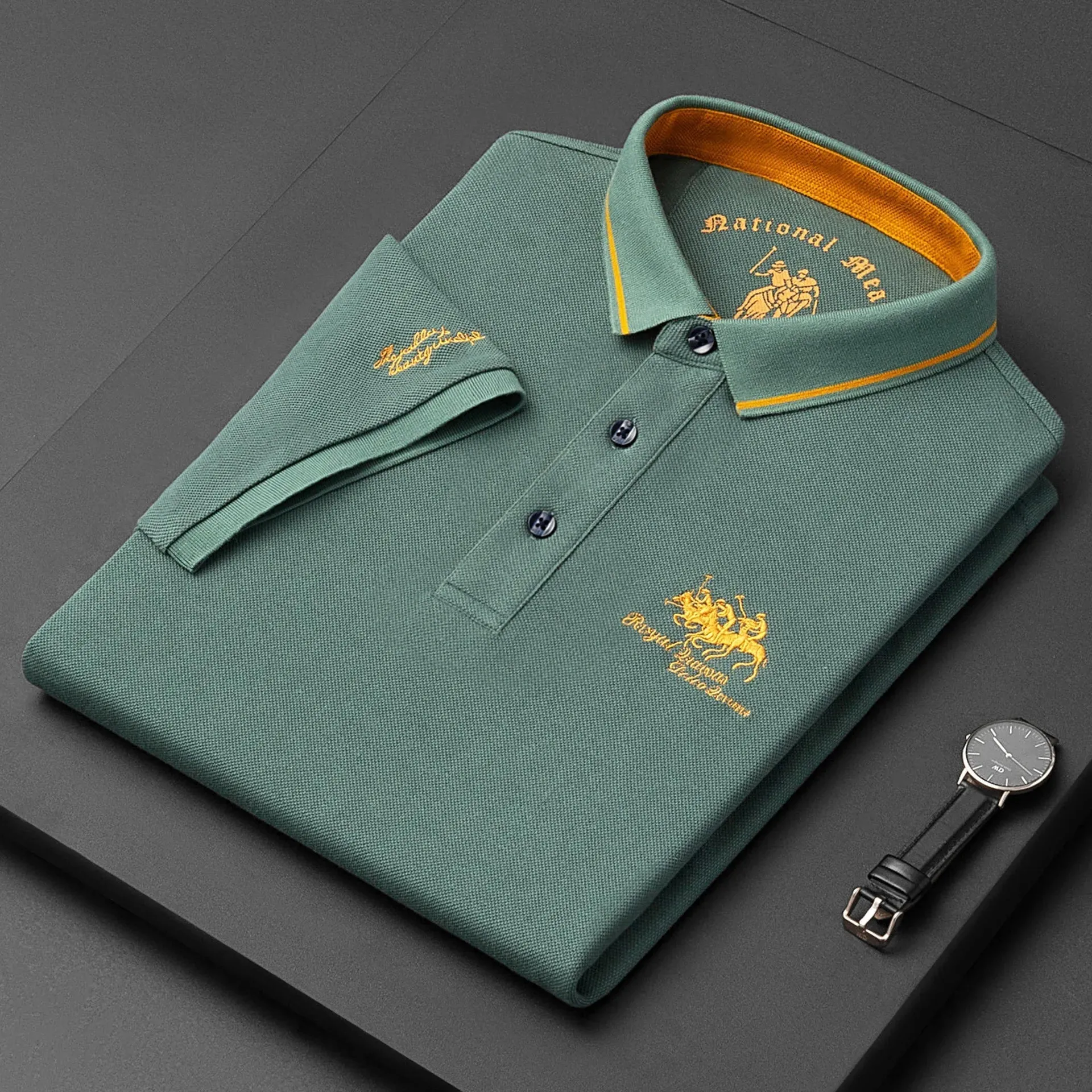 Walter™ | Luxe Muscle-Fit Polo