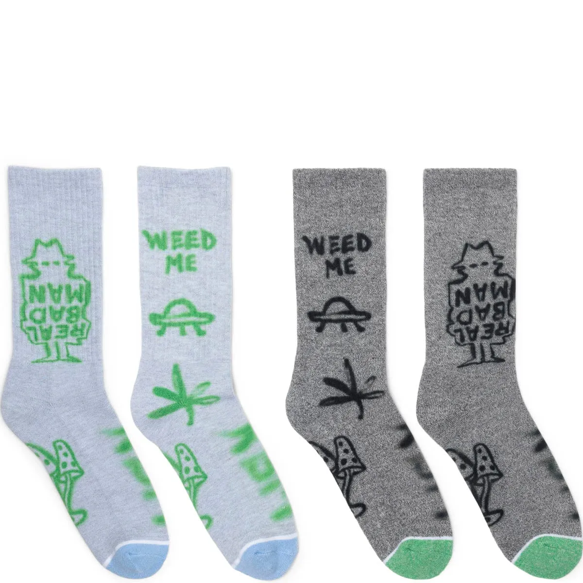 WEED ME SOCKS 2 PACK