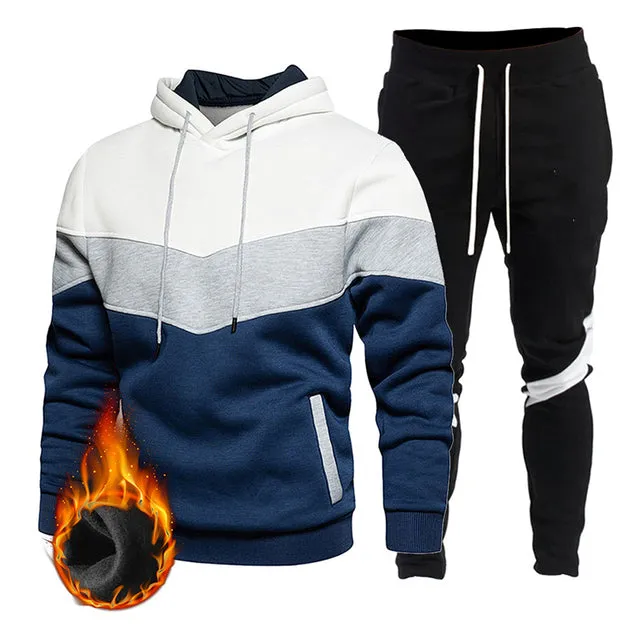 Winter Fashion Branded Men's Clothing Autumn Sportswear Suit New Sweaters Hoodies Sweatpants Two Piece Sets Casual Tracksuits S4021847