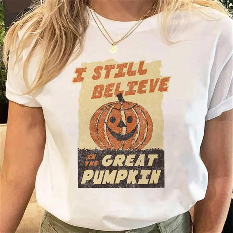 Women's Halloween Graphic Tee Collection