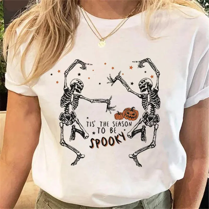 Women's Halloween Graphic Tee Collection