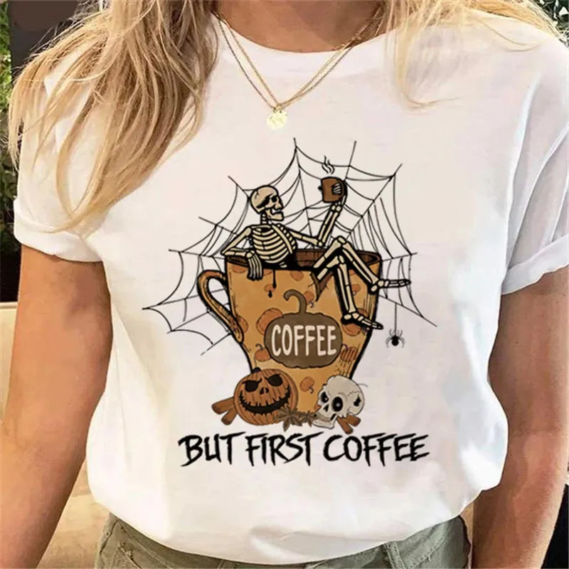 Women's Halloween Graphic Tee Collection