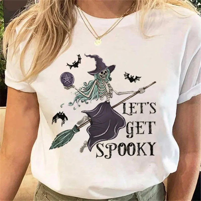 Women's Halloween Graphic Tee Collection