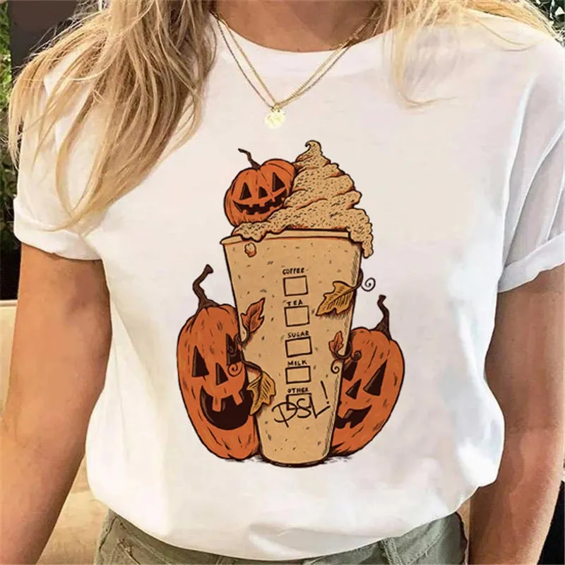 Women's Halloween Graphic Tee Collection