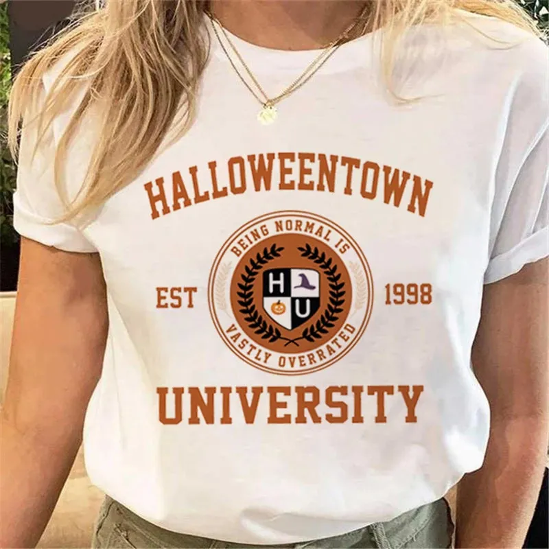 Women's Halloween Graphic Tee Collection