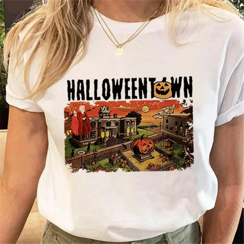 Women's Halloween Graphic Tee Collection