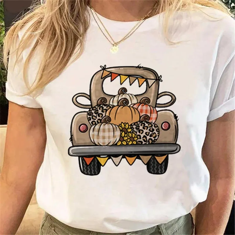 Women's Halloween Graphic Tee Collection