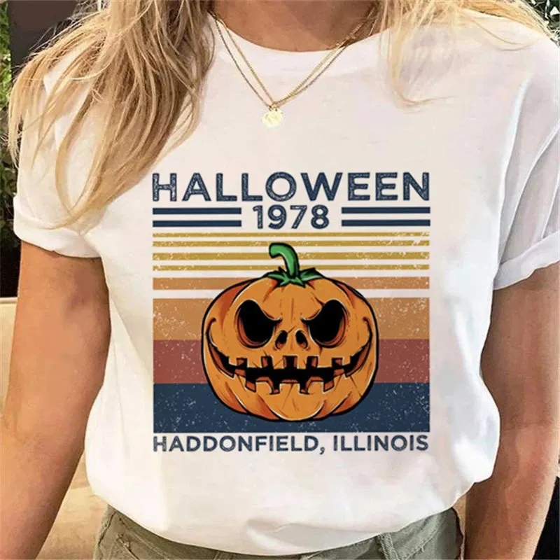 Women's Halloween Graphic Tee Collection